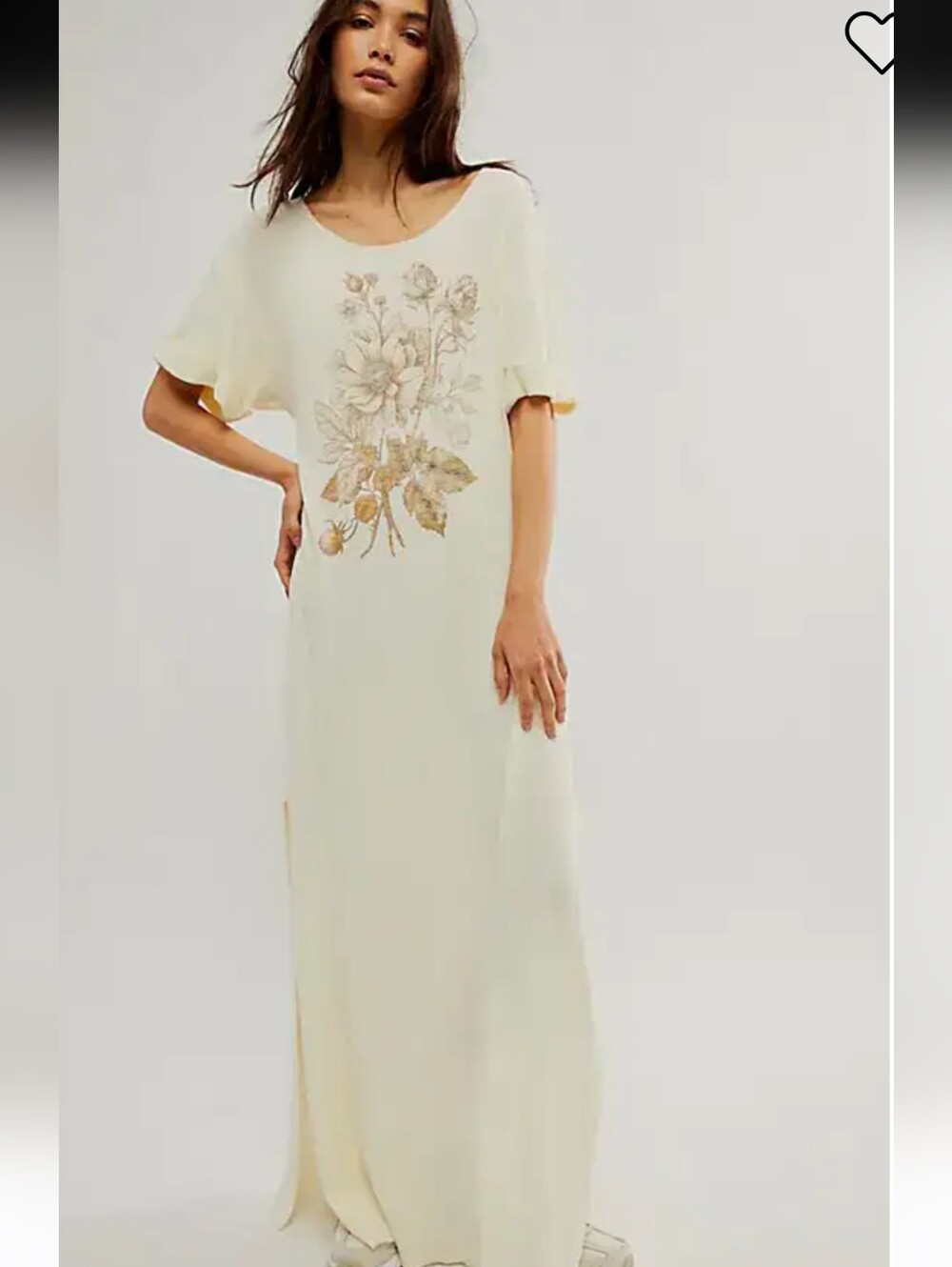 Free People x Vintage Soul Hibiscus Maxi Dress